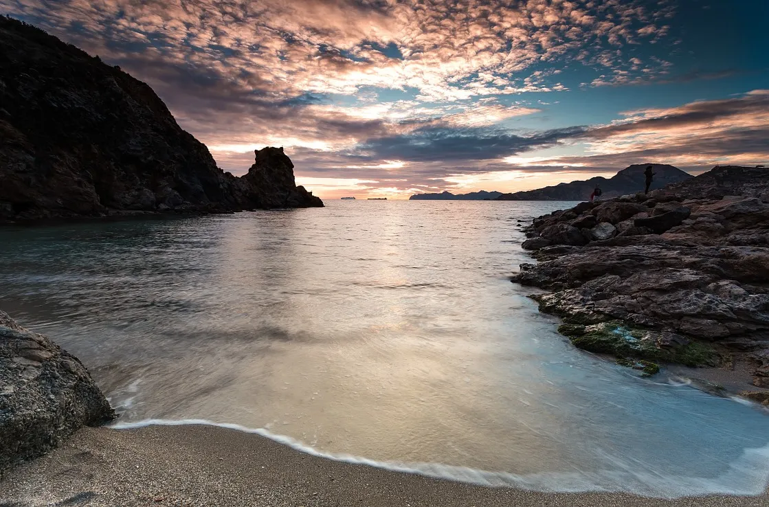 Murcia cala cortina
